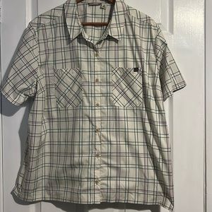 LL Bean, plus size tropic wear SPF shirt EUC Last pic for style/fit reference